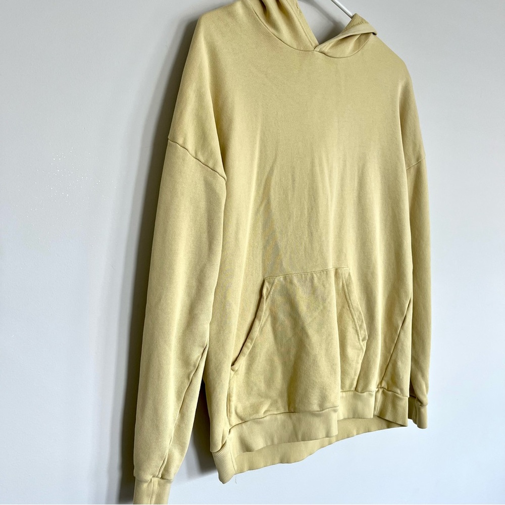 Zara Pale Yellow Men’s Hoodie - Picture 2 of 7